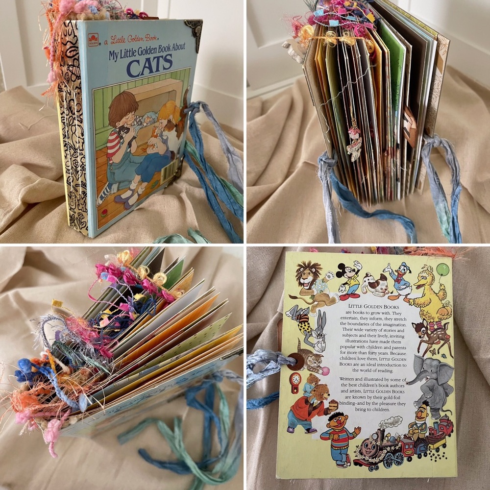 Junk Journal My Little Golden Book About Cats Little Golden Book - Picture 2 of 15